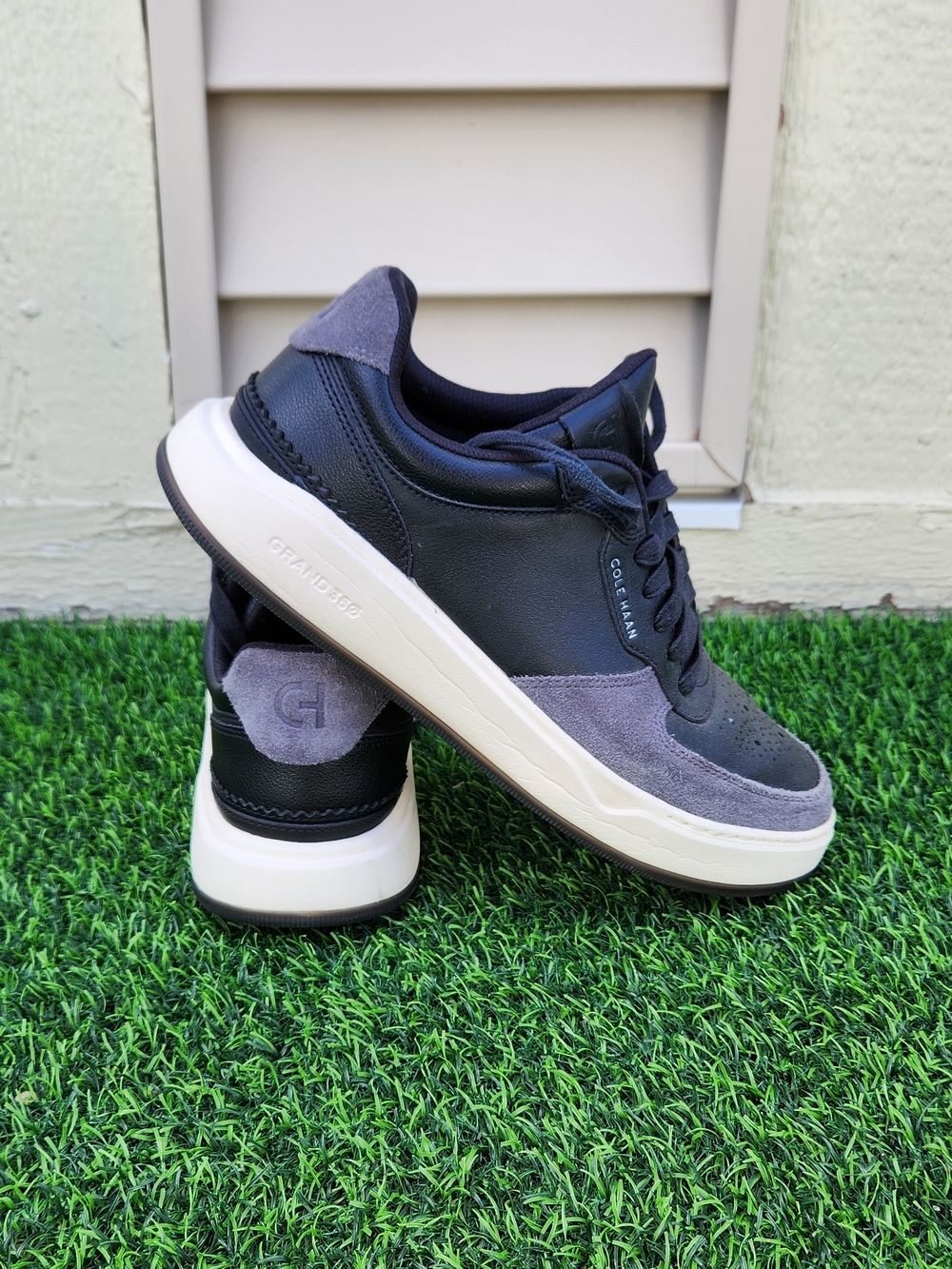 Cole Haan Grandpro Crossover Men's Sneaker C34905 Black  Pavement SIZE 10